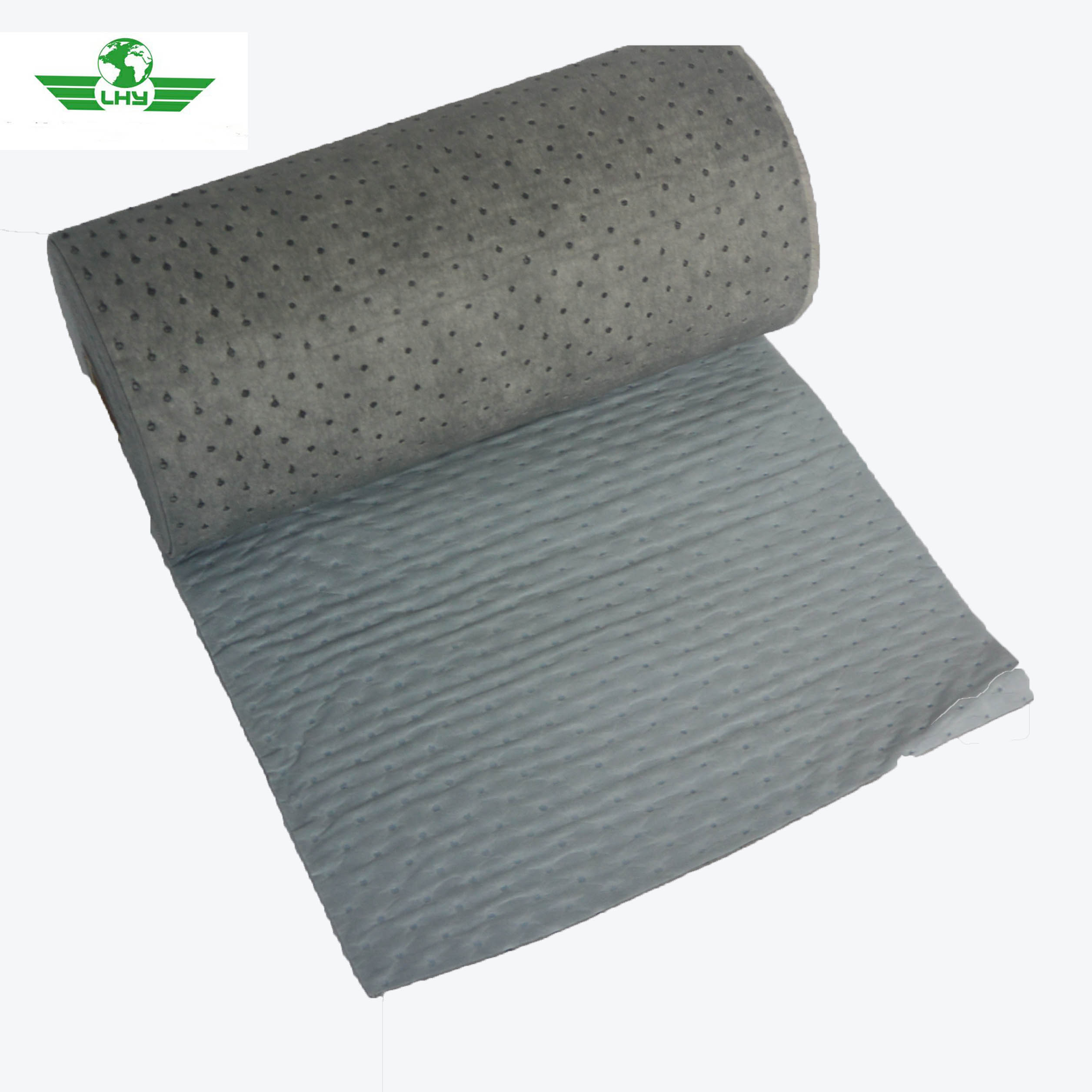 Meltblown oil absorbent pad non woven universal absorbent roll for generasl spill