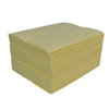 100 Pads per Box 15" W x 20" L Absorbs up to 28 oz Hazmat Chemical Absorbent Mat Pads in Dispenser 